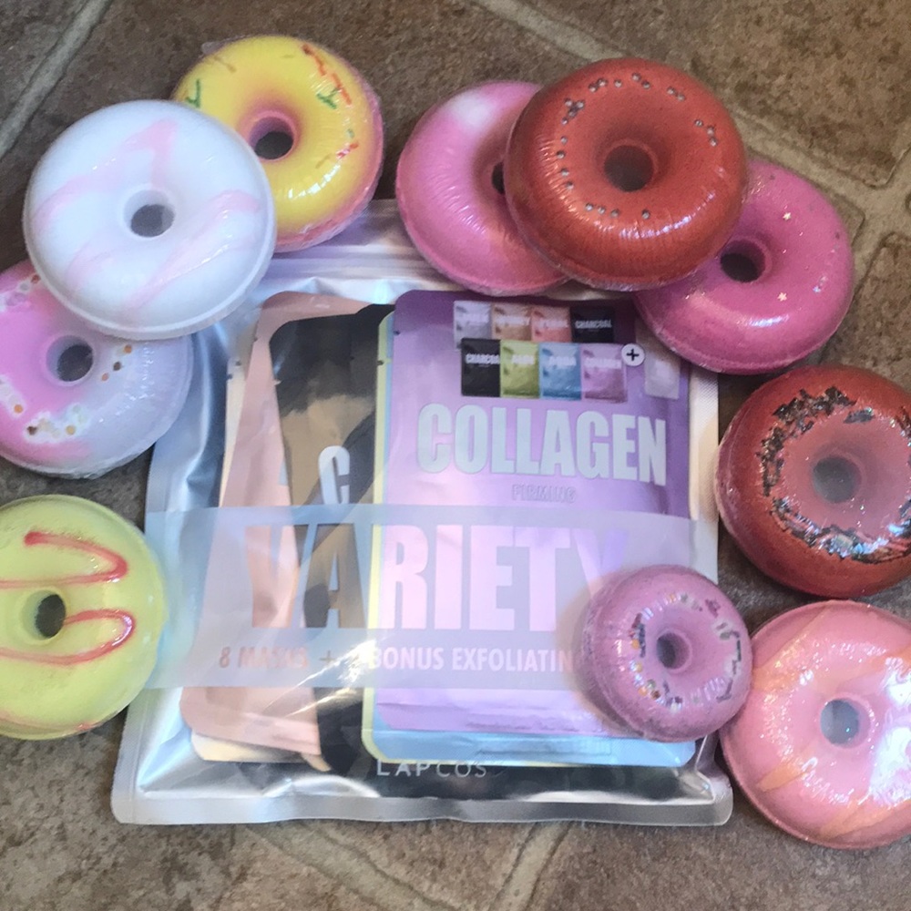 Beauty bundle! Bath bombs and face masks